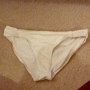 White swim bottoms